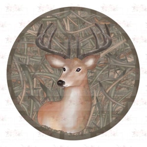 Buck on camouflage png  | Hand drawn | PNG | Sublimation |  Instant Digital design Download