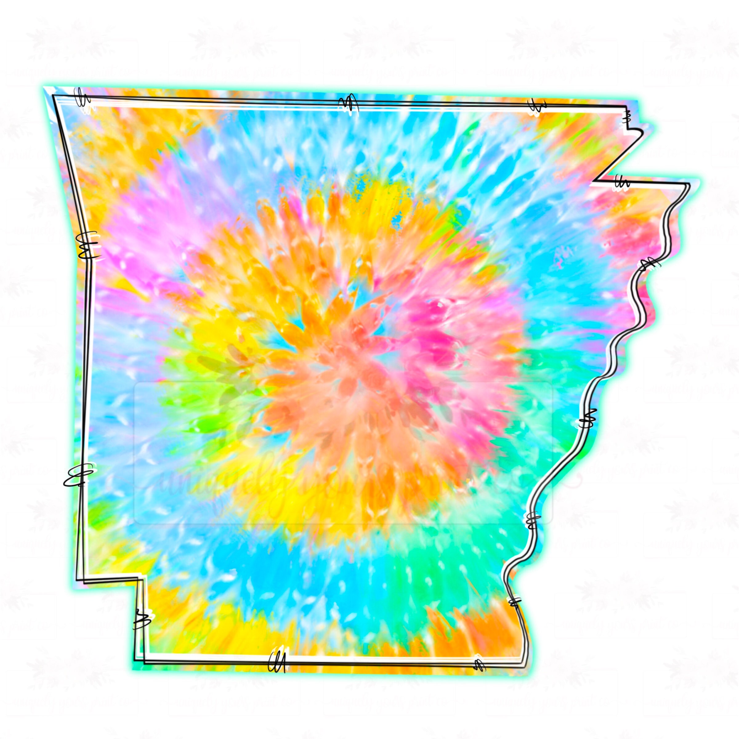 Embellishments Craft Supplies & Tools Tie Dye CO PNG Sublimation Design ...