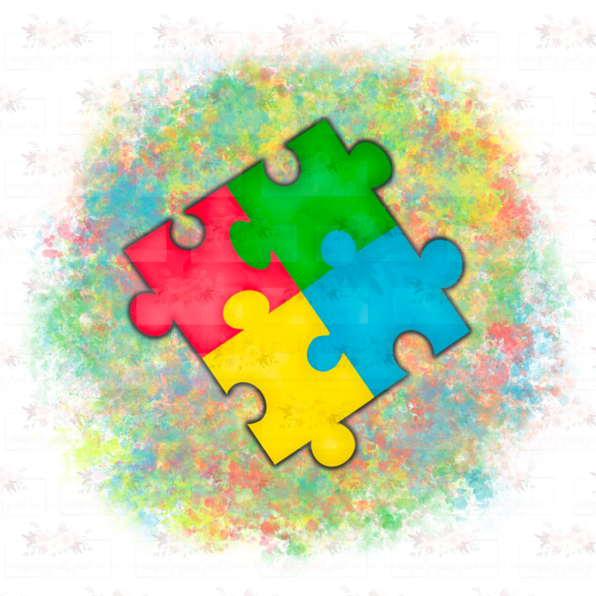 していませ Autism Awareness Puzzle Piece Lanyard 100 Pack :B00I10J1QU:Only