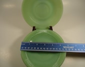 Jadeite saucers set 0f 6