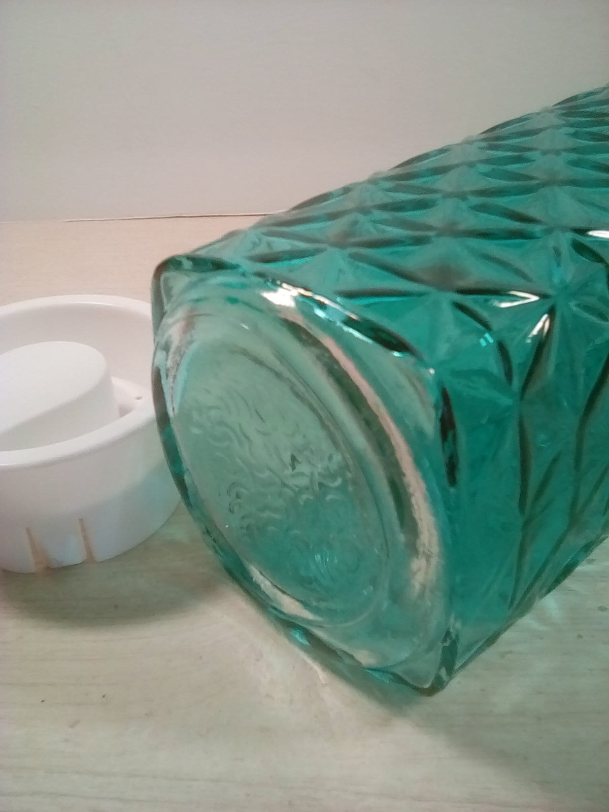 Turquoise Color Refrigerator Glass Jug / Pitcher With Handle Etsy