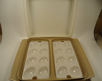 Tupperware egg carrier / tray