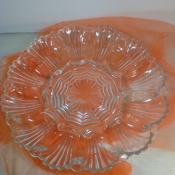 Glass Veggie Tray Etsy