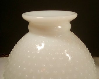 Hobnail Milk Glass glass replacement shade/globe