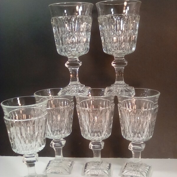 Pedestal Glasses Etsy