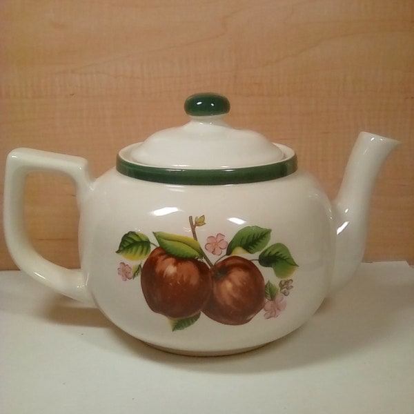 Vintage Apple's Casuals By China Pearl tea pot
