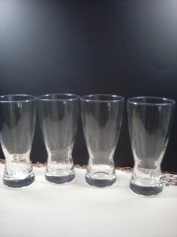 Set of 4 Libby Tall Clear Drinking Glasses 