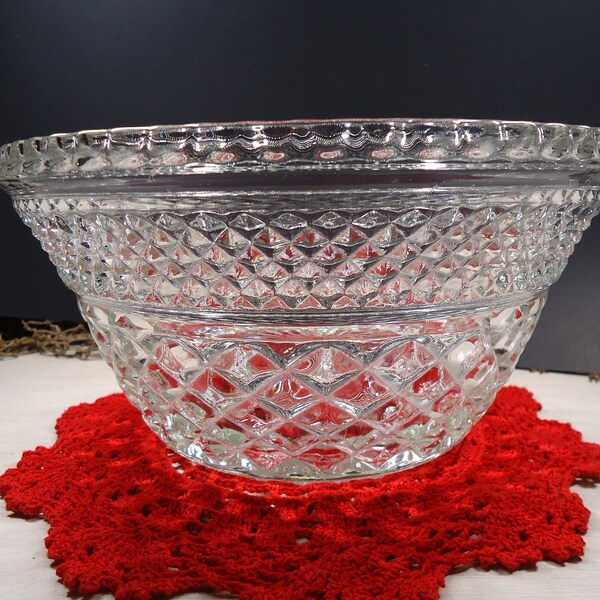 Large Glass Bowl Etsy