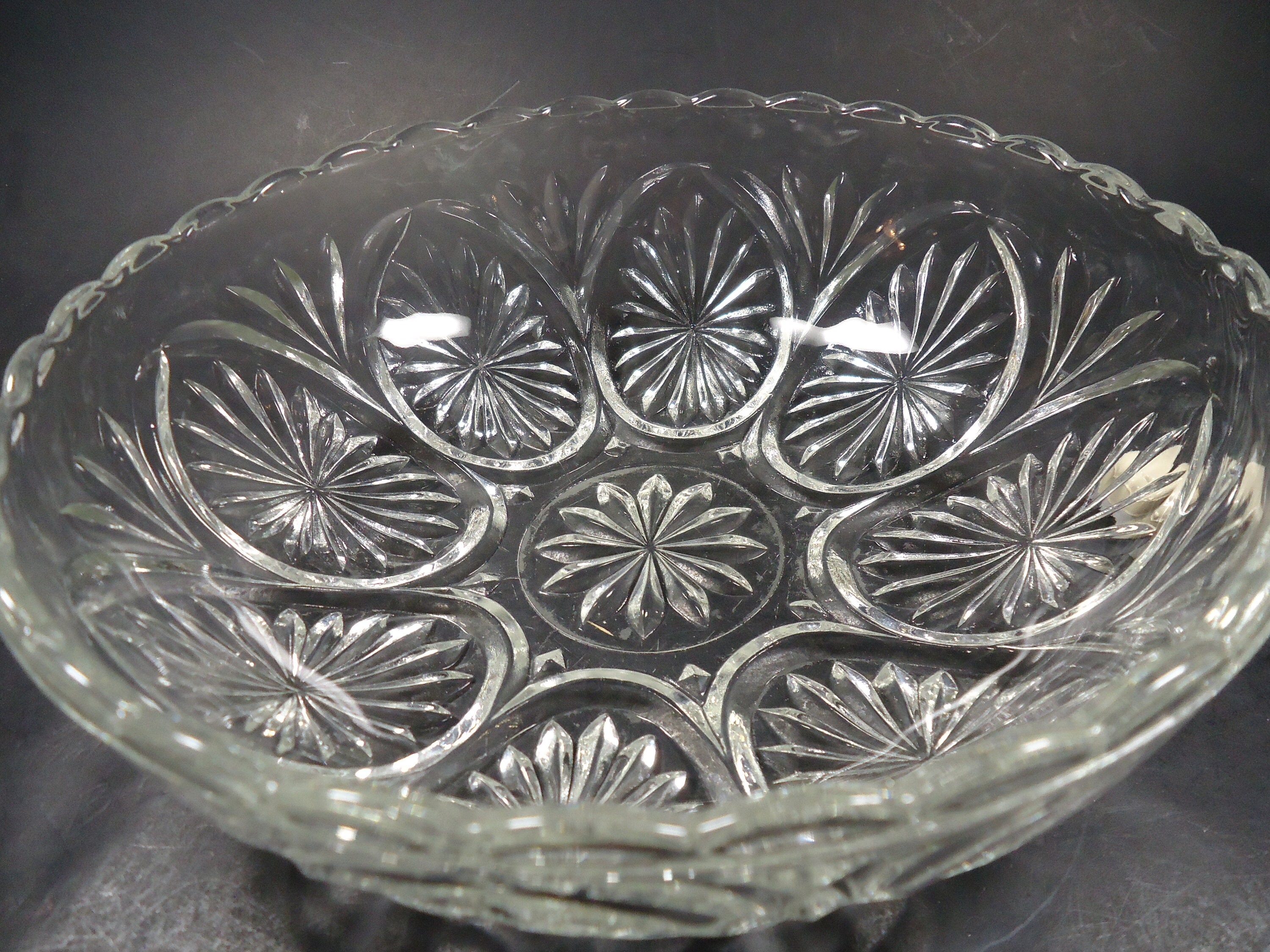 Vintage Clear Glass Bowls