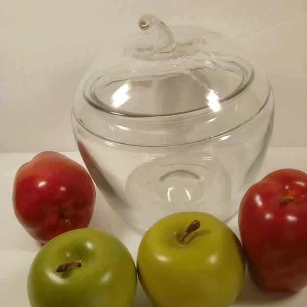 Apple Cookie Jar Etsy