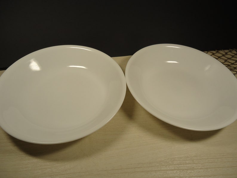 Set of 2 Corelle winter white bowls