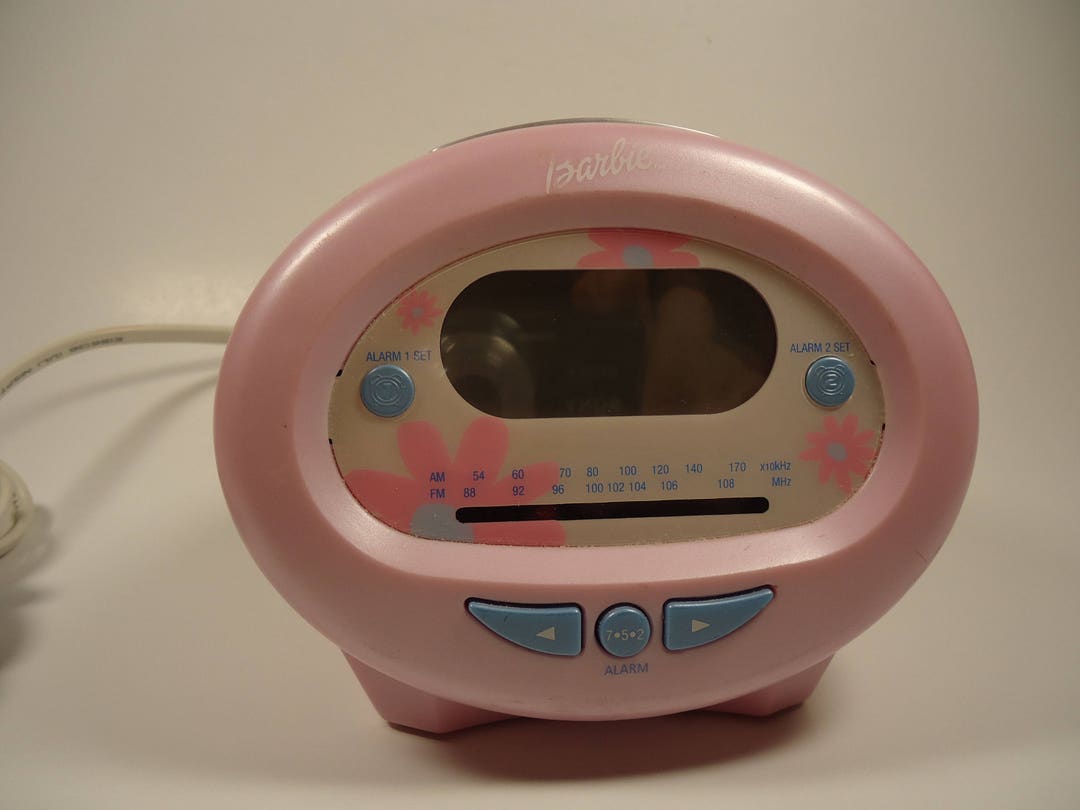 Pink Barbie Clock Radio. BE337 Etsy