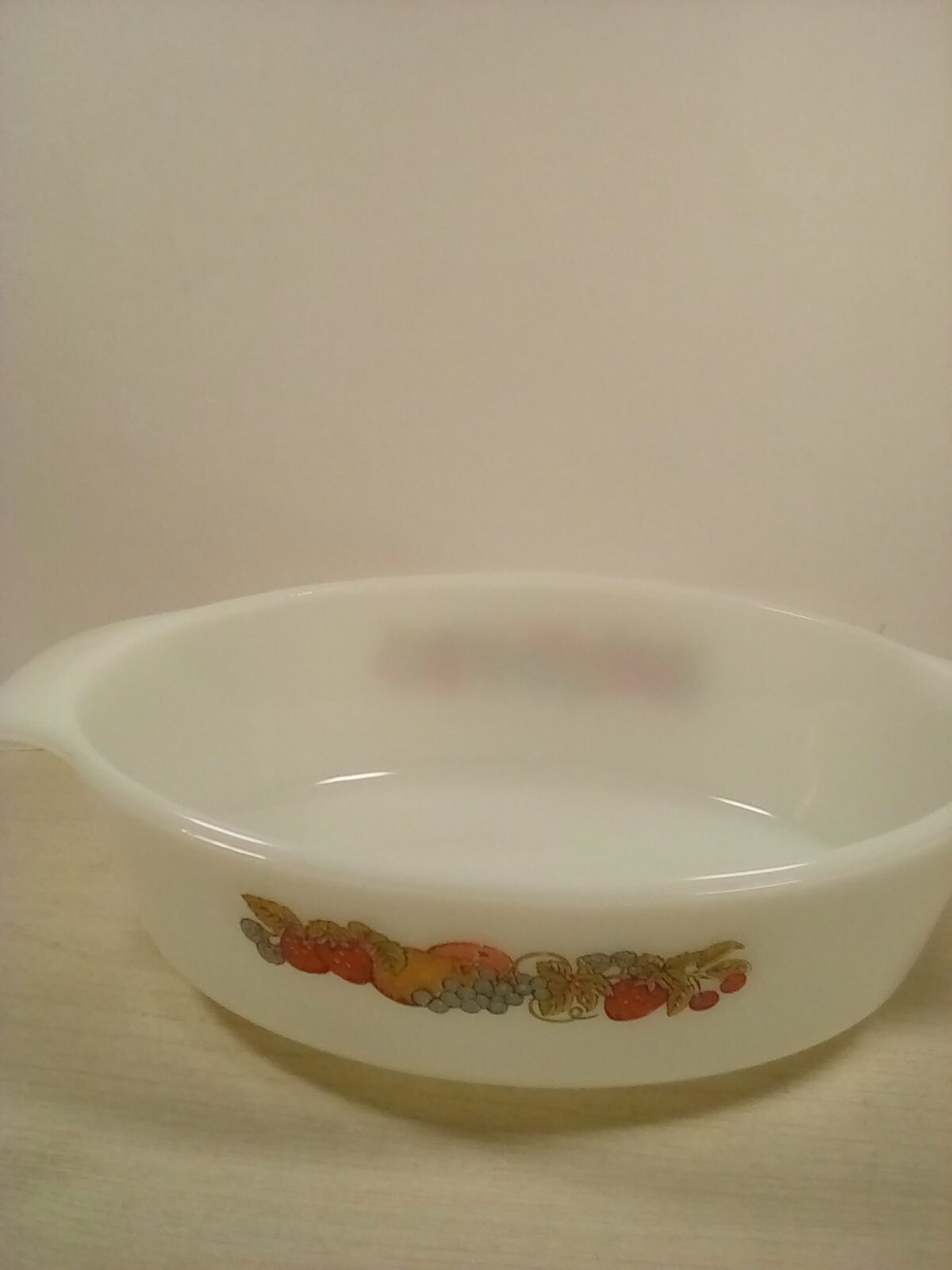 Anchor Hocking Fire King Fruit Harvest Casserole Dish Etsy