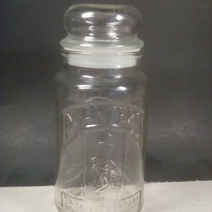 Mr.peanut jar/ storage container