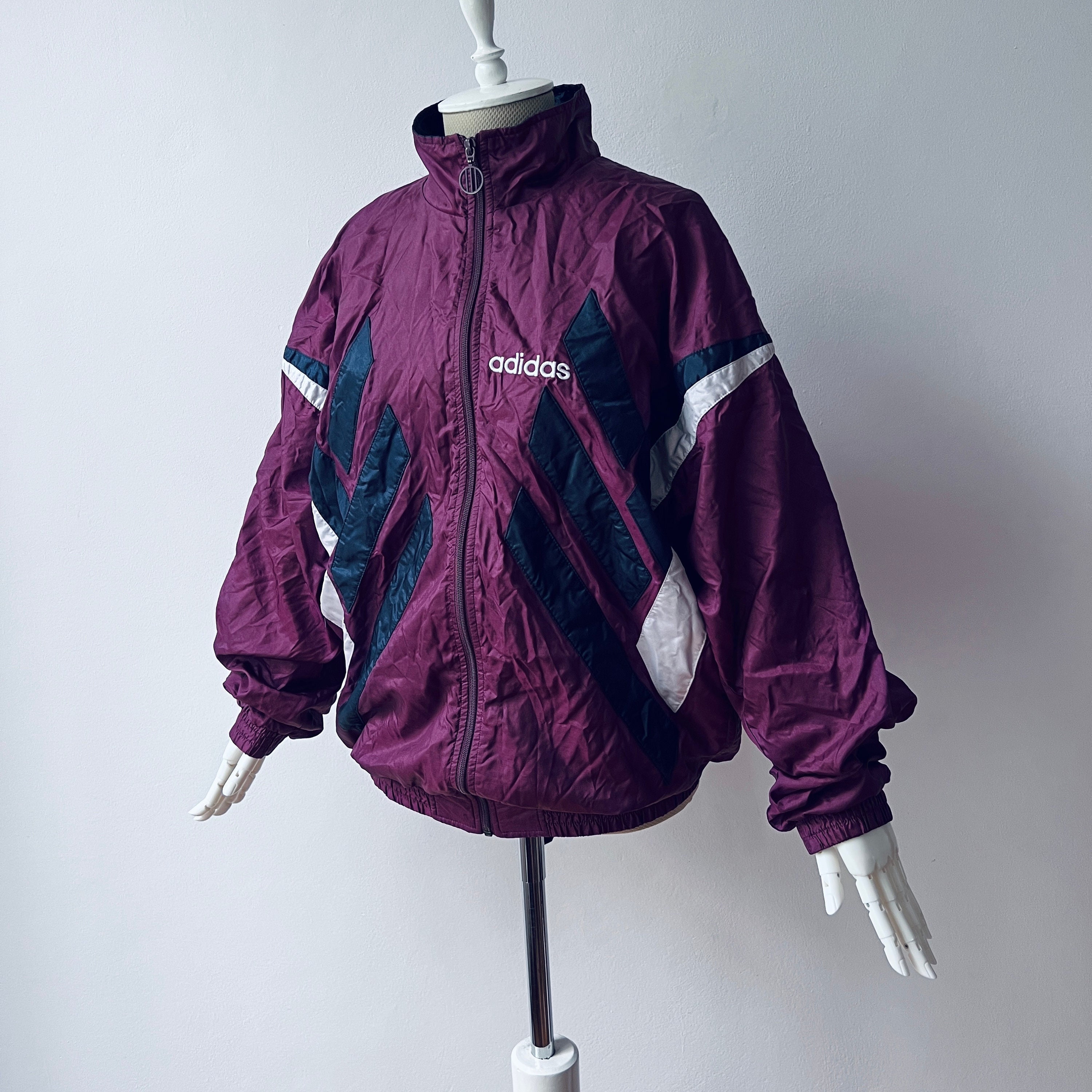 Vintage 90s Purple Windbreaker -