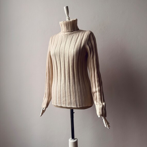 HUGO BOSS 100% Soft Wool Women's Turtleneck Knit Sweater - Etsy Canada