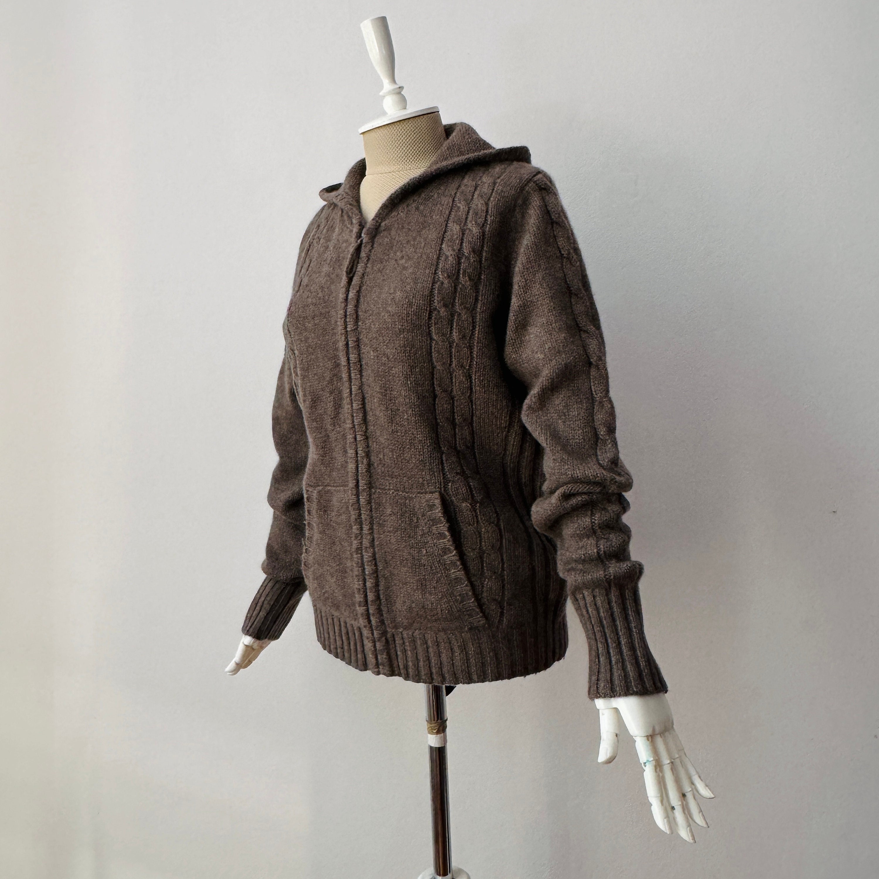 Cashmere in Love Kids Alaska cable-knit cardigan - Grey