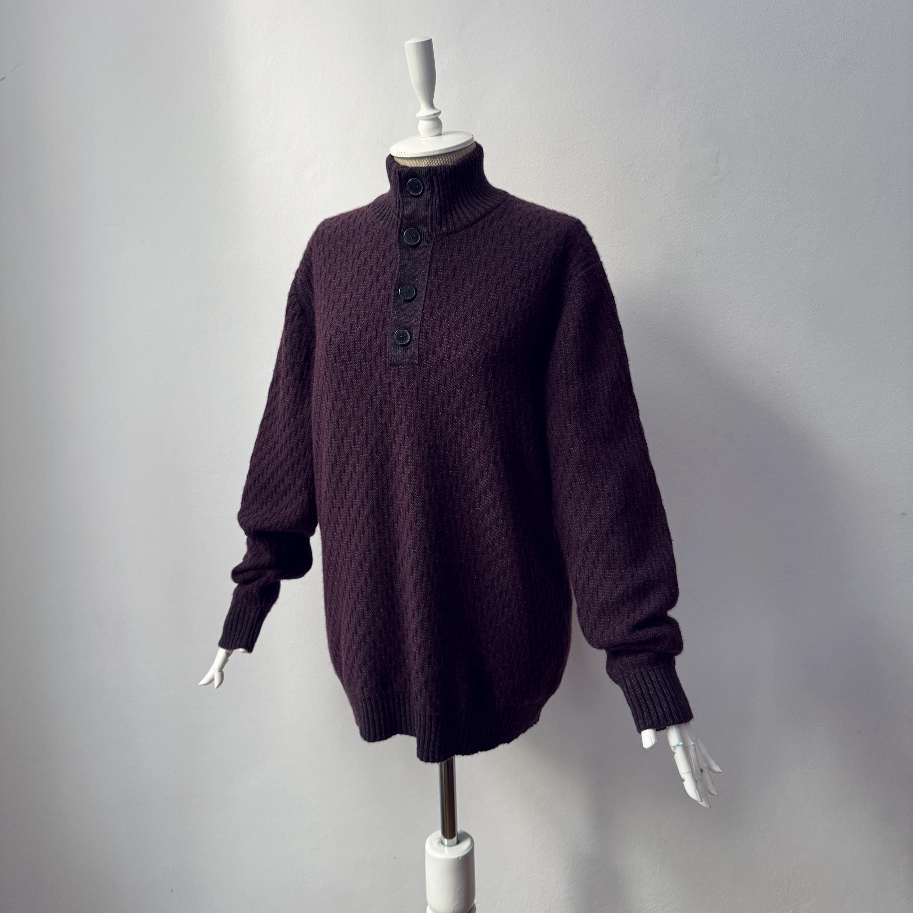 トップス 80's \"Peter Scott\" COTTON CARDIGAN BLACK トップス 80's 