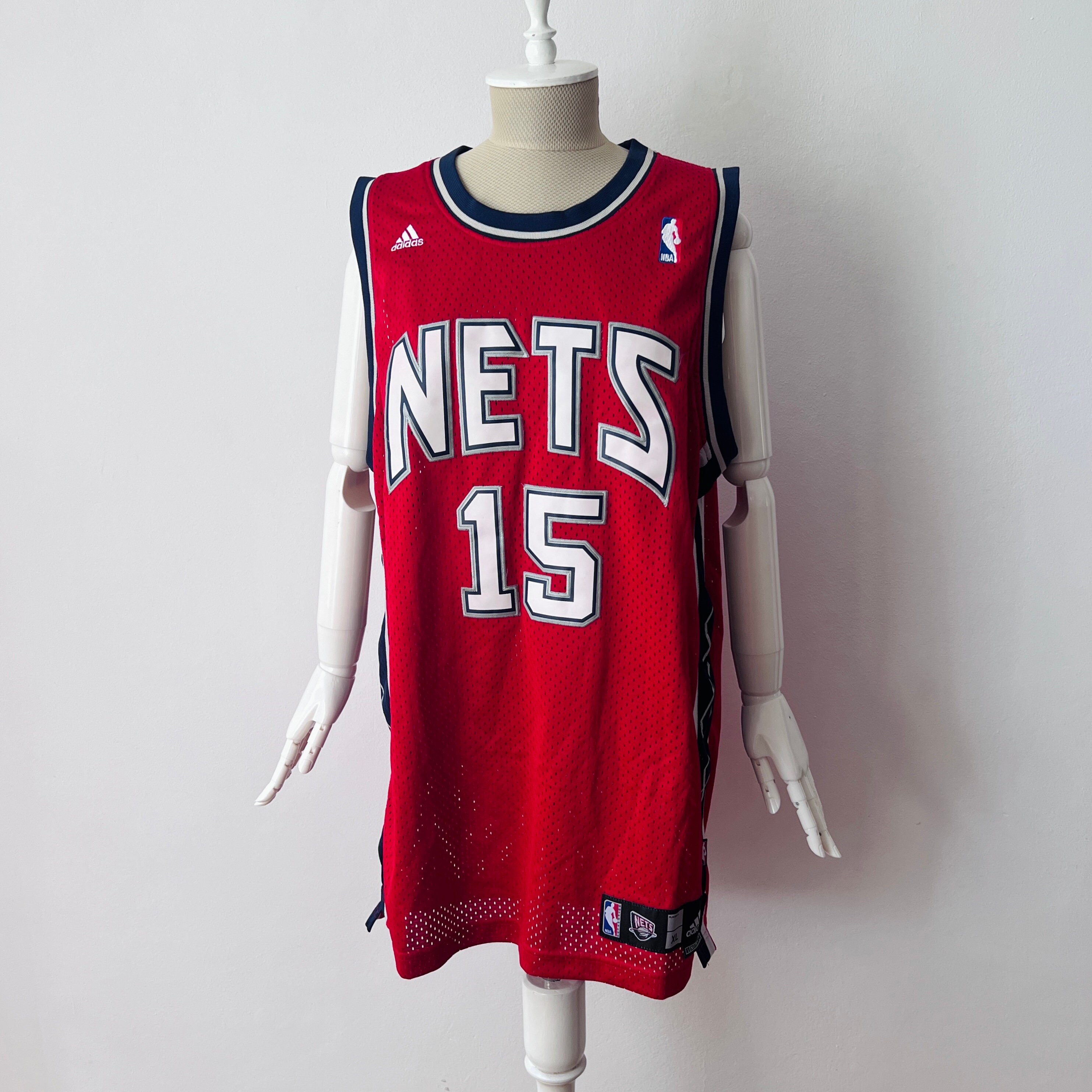 New Jersey Nets Vince Carter #15 Reebok Authentic Basketball Pro