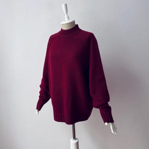 ヴィンテージバーバリー - 100%ピュアカシミア - チャンキーニット 