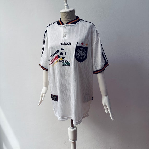 90' Vintage Adidas Germany Football World Cup 2006 Jersey T-shirt