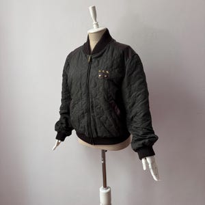 Dolce & Gabbana - Blouson aviateur militaire pour femme avec détails en cuir