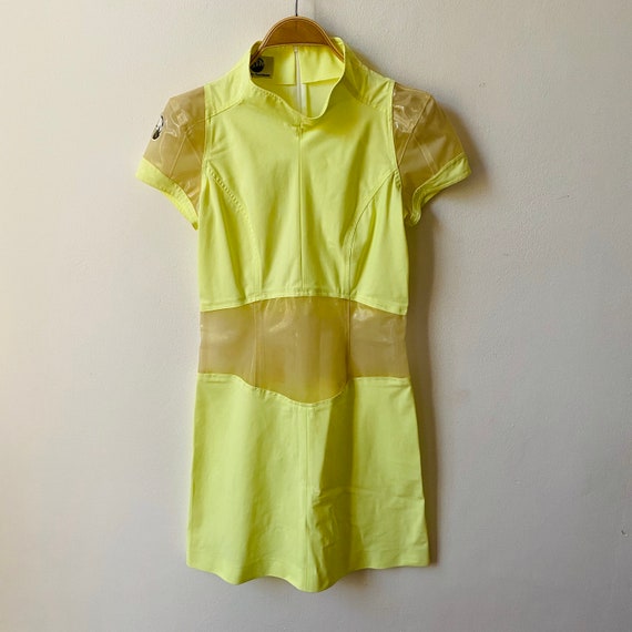 Vintage Thierry Mugler Trademark Light Green Neon