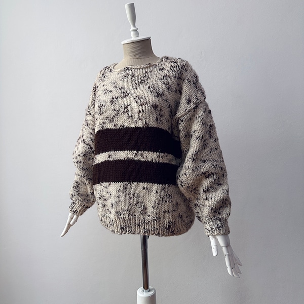 Heavy Wool Sweater Etsy