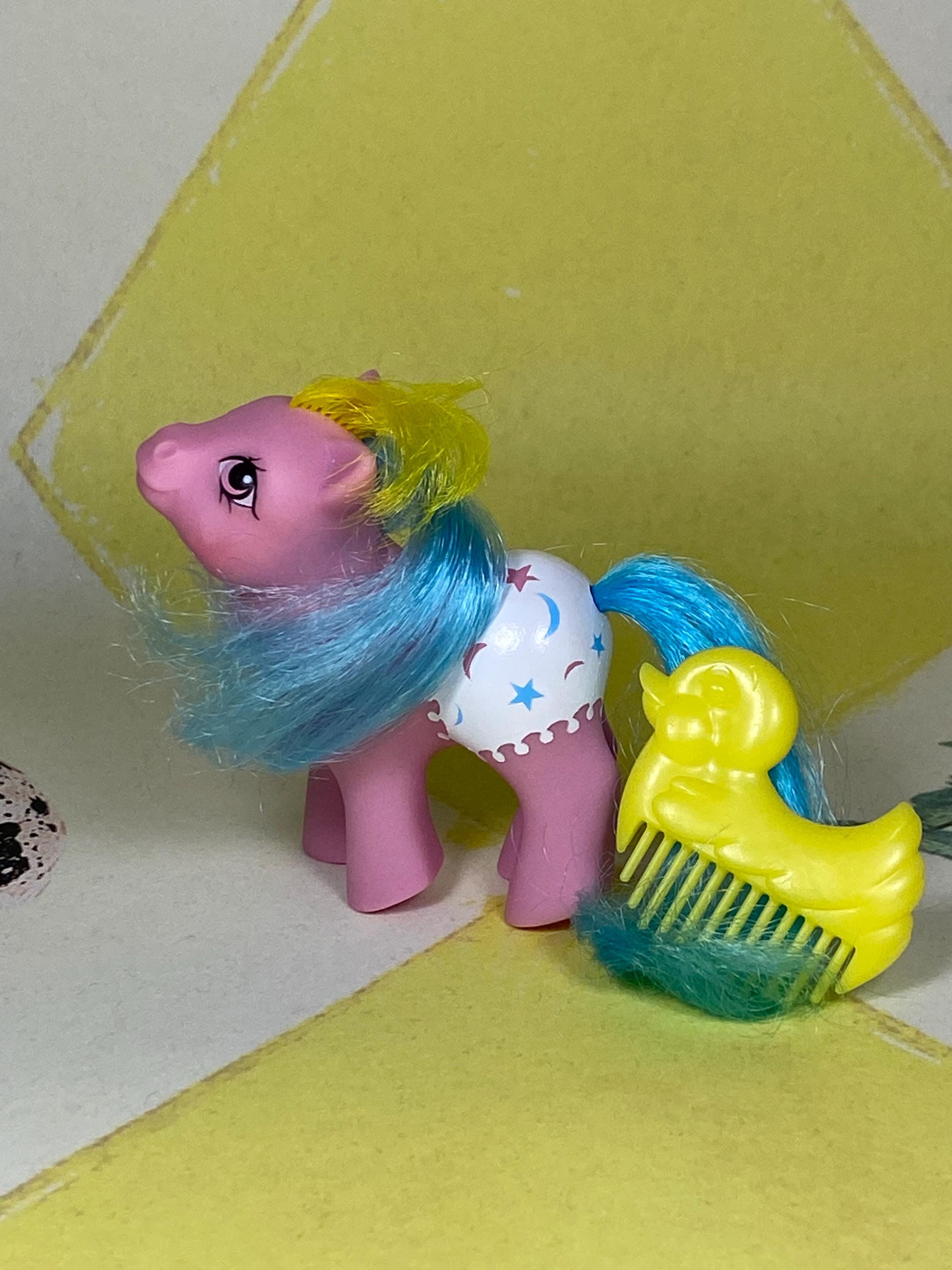 EU Exclusive Baby Starburst MLP G1 My Little Pony 80s Hasbro Pony  Nirvana Pony Generation Pony Fancy Pants Baby Pony