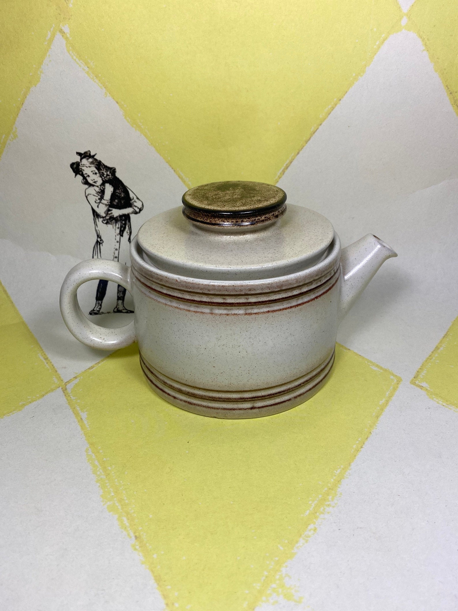 Teapot West Germany Ceramics Gerzit Gerz Stoneware Teapot Etsy