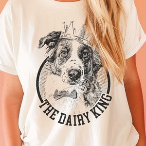 Custom Pet Memorial Shirt with Dog Portrait Personalized Dog Photo T‑Shirt with Name Dog Lover Gift for Birthday or Remembrance