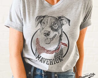 dog lover t shirt, custom pet shirt, personalized dog shirt, dog face shirt