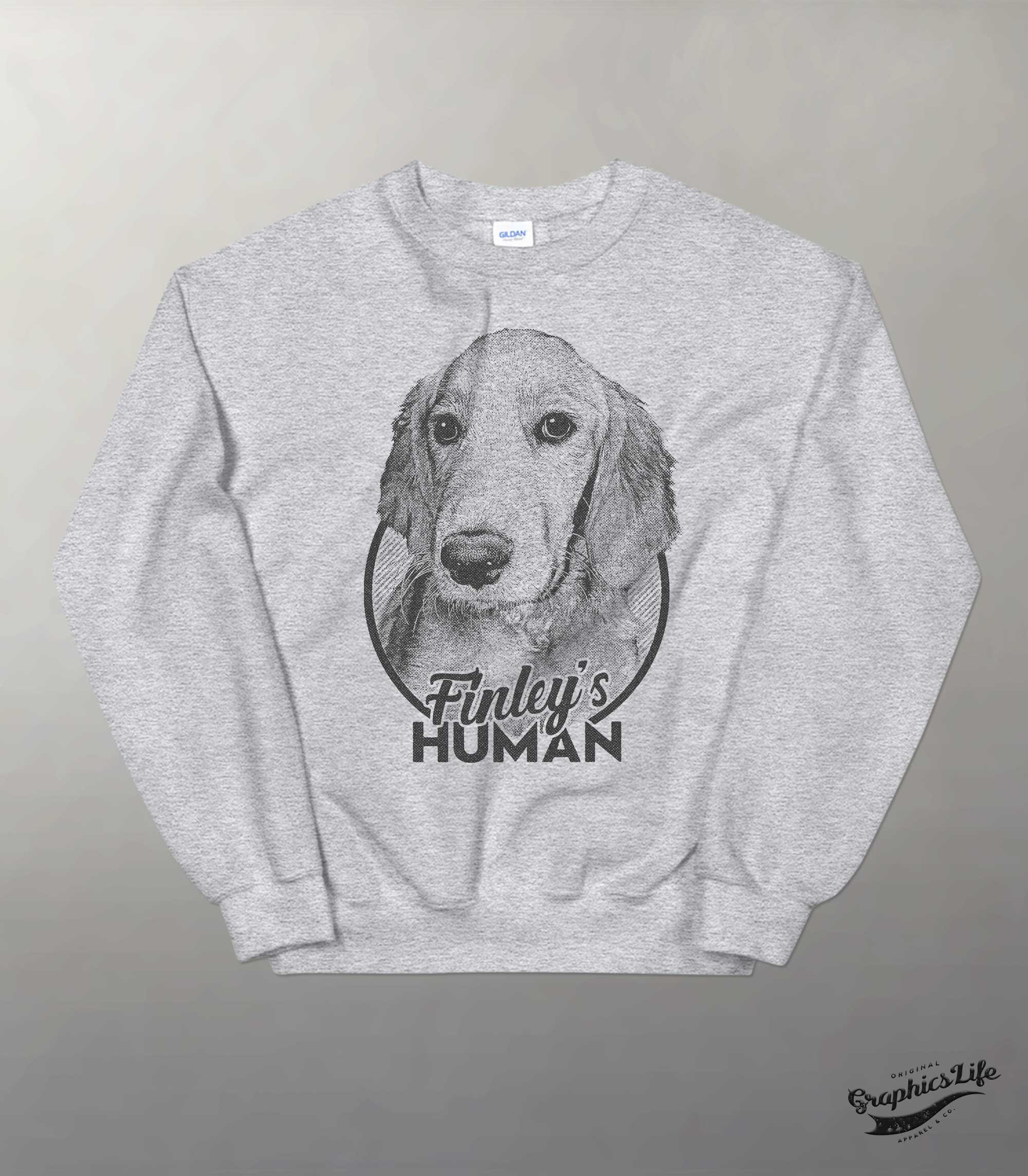 Dog lover sweatshirt dog sweatshirt custom pet sweatshirt Etsy