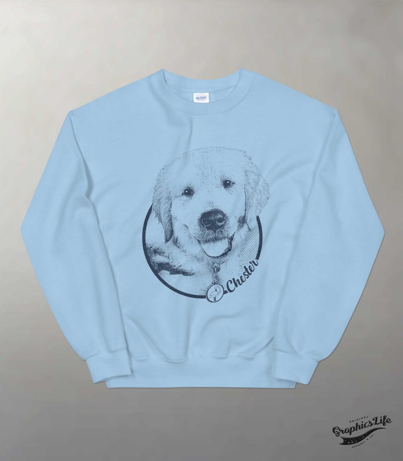 Dog lover sweatshirt custom dog sweatshirt gifts for dog Etsy