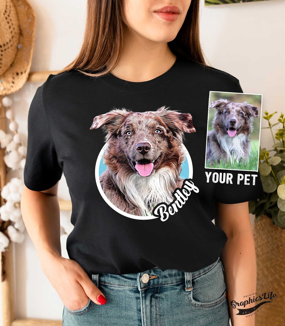 Custom Pet Shirt Dog People Personalized Shirt Gift for Dog Etsy