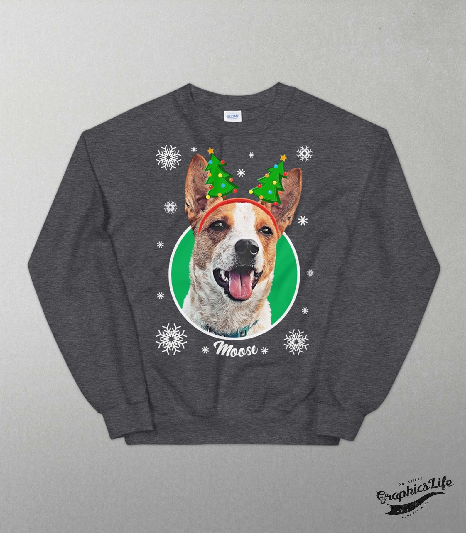 Christmas dog sweatshirt custom pet sweatshirt Etsy