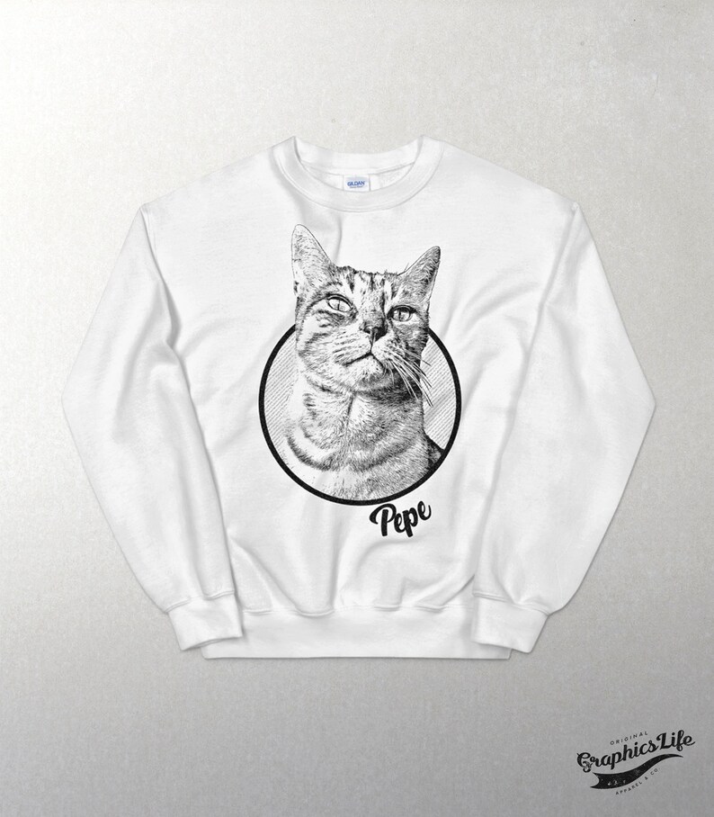 Dog lover sweatshirt custom dog sweatshirt gifts for dog Etsy