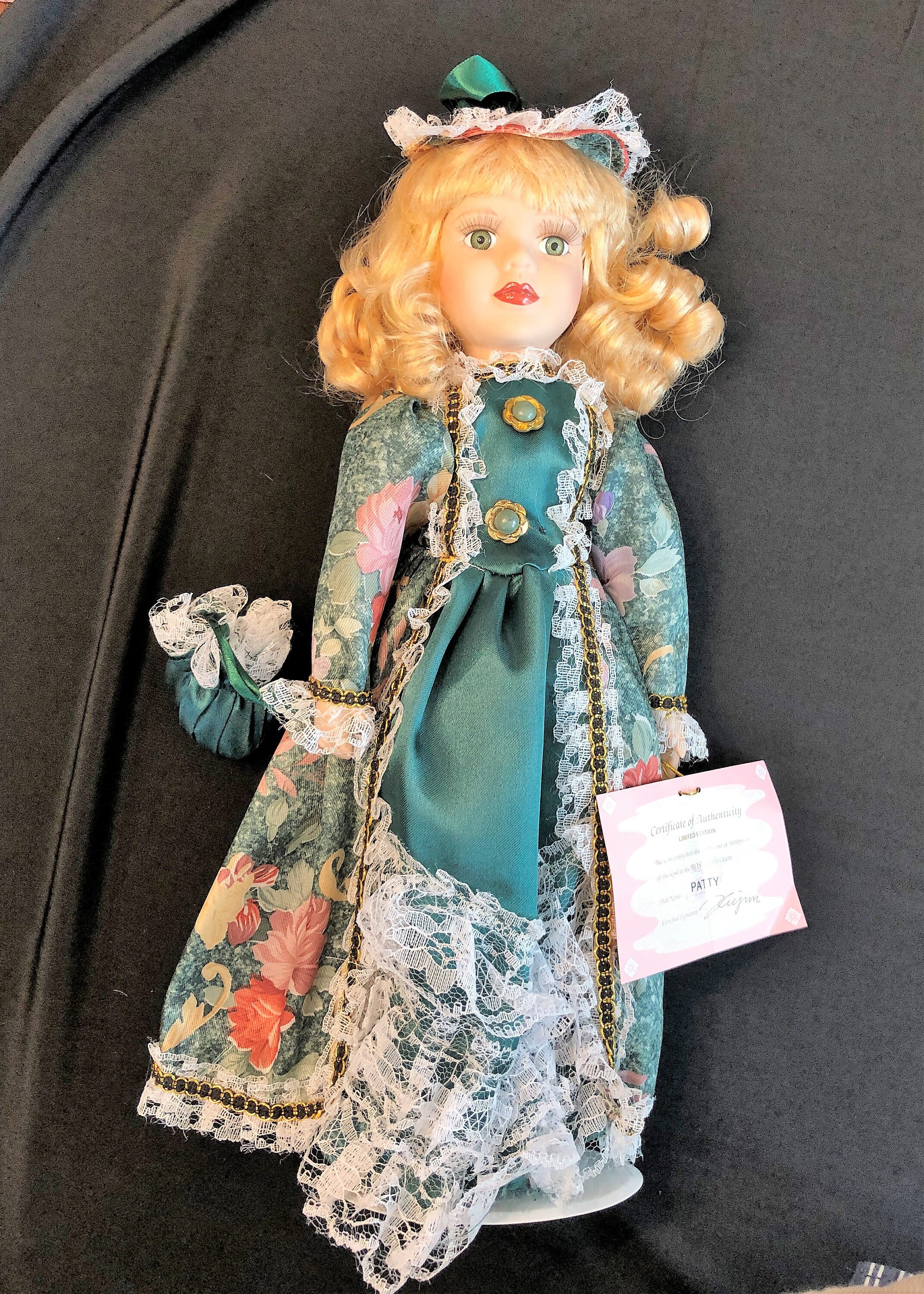 Rose Collection Porcelain Doll Patty Etsy