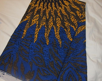 African Fabric/Ankara/African Clothing/Tribal/Sewing/Wax Sold per Yard Free Shipping