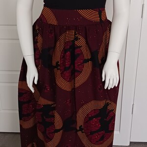 Ankara Skirt African Maxi Skirt