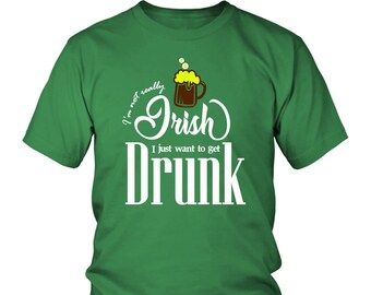 St. Patrick's Day Shirt,  I'm Not Irish Shirt Saint Patty's Day Celebration T shirt - District Unisex Shirt