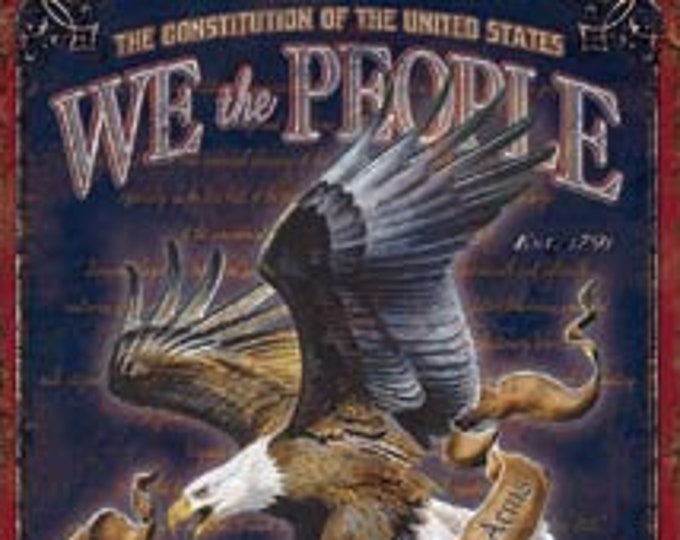 Patriotic Tin Sign/ Tin Sign We The People/ 2nd Amendment Tin Sign/ Made In The USA Tin Sign/ Man Cave Tin Sign/ Tin Sign For Gift/ Merica