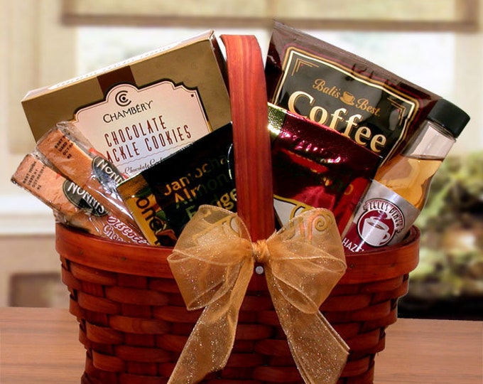 Gourmet Gift Baskets Mini Coffee Break Gift Basket Holiday Gift Baskets Corporate Gifts New Homeowner Gifts