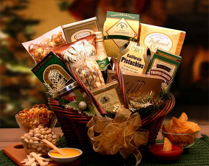 Christmas Gift Baskets Holiday Gift Baskets A Taste of The Holiday Season Gift Basket Housewarming Gifts Hostess Gifts  Corporate Gifts