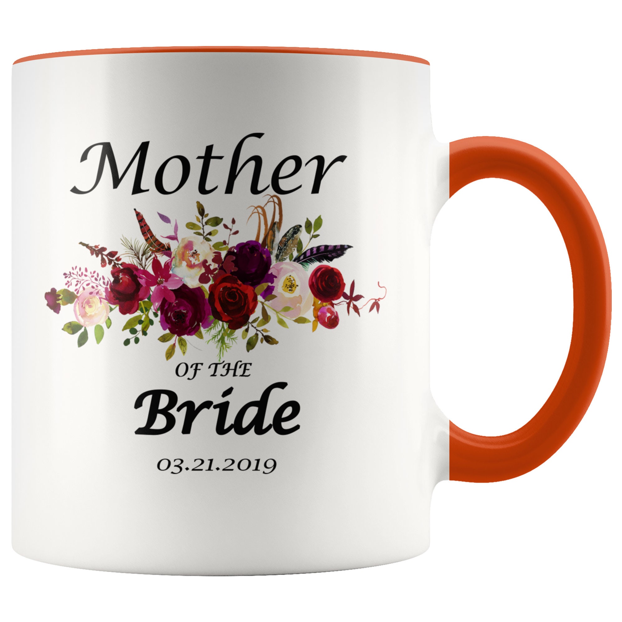 Custom Wedding Gift Mug Mother Of The Bride Mug Gift Mug for Mother Of ...