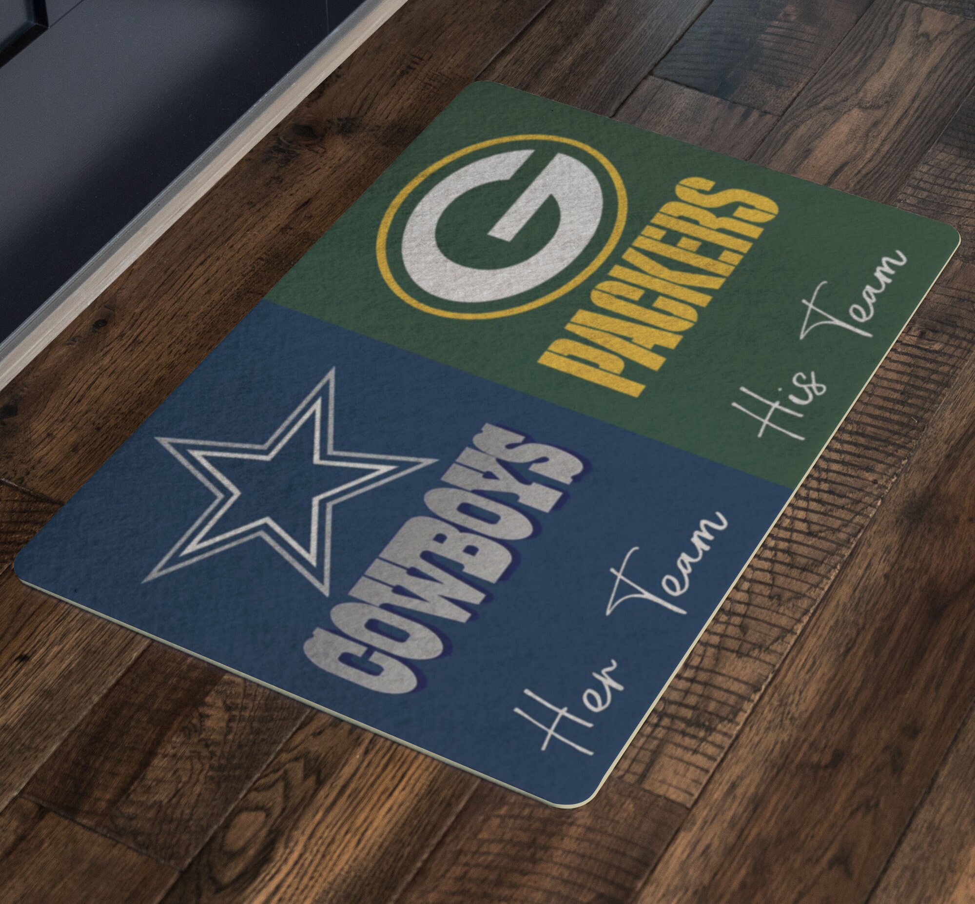 Custom A House Divided Door Mat Etsy