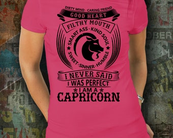 Funny Astrology T- shirt for Capricorns/ Funny Zodiac Sign T-shirt