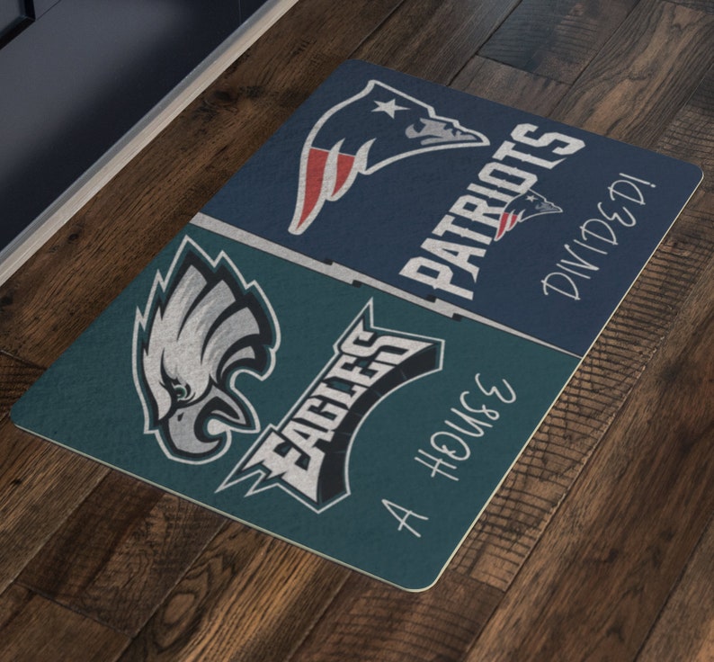 Customized A House Divided Door Mat Sports Fan Doormat Etsy