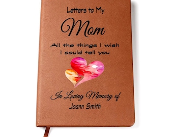 Letters to my Mom Grief Journal