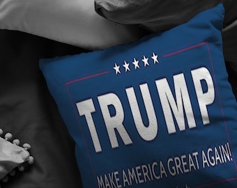 Trump Pillow Make America Great Again Pillow Trump MAGA Pillow Stuffed MAGA Pillow Case MAGA Gift Pillow Trump Decorative Pillow Trump Gear